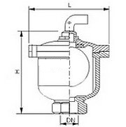 ZP-3型立式自动排气阀