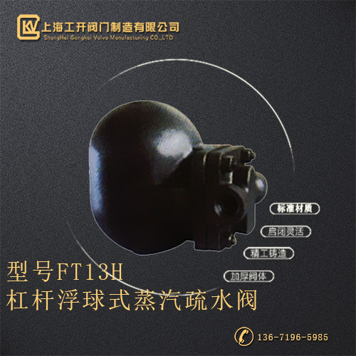 FT13H杠杆浮球式蒸汽疏水阀