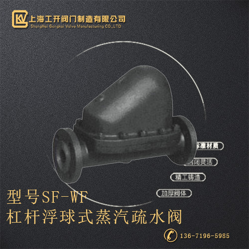 SF-WF杠杆浮球式蒸汽疏水阀