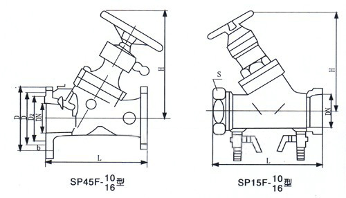 SP45F数字锁定平衡阀