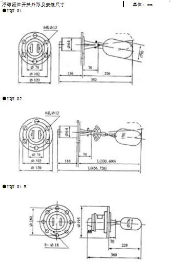 浮球液位开关 浮球液位开关