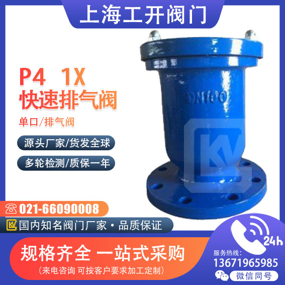 P4 1X单口快速排气